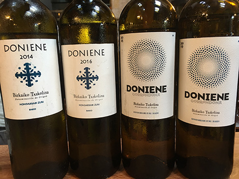 Doniene Gorrondona, el txakoli vizcaíno de costa